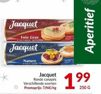 Intermarché Jacquet 250g aanbieding