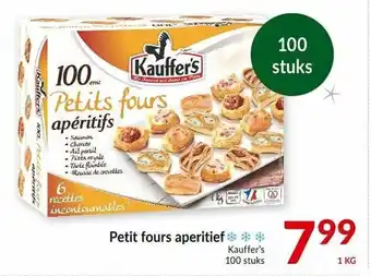 Intermarché Petit fours aperitief 1kg aanbieding