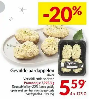 Intermarché Gevulde aardappelen 4x175g aanbieding