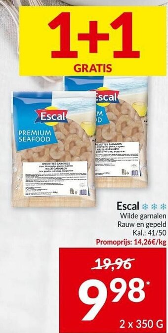 Intermarché Escal 2x350g aanbieding