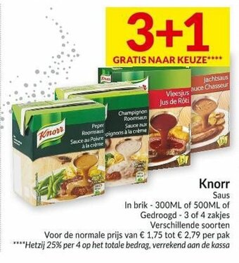 Intermarché Knorr aanbieding