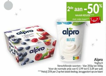 Intermarché Alpro aanbieding