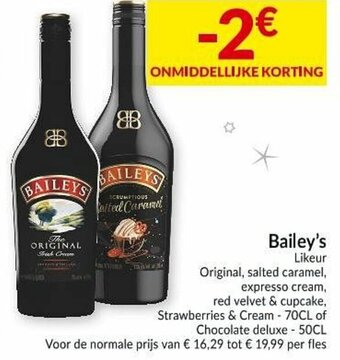 Intermarché Bailey's aanbieding