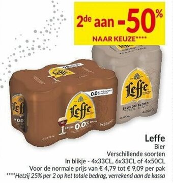 Intermarché Leffe aanbieding