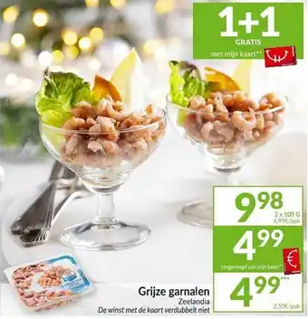 Intermarché Grijze garnalen 2x100g aanbieding