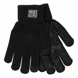 Decathlon Heatkeeper Kinder Thermo Handschoenen Zwart aanbieding