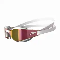 Decathlon Speedo Zwembril Fastskin Hyper Elite Mirror Rose Goud / Wit aanbieding