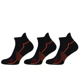 Decathlon STAPP Wandelsokken Sneaker Active Outdoor Bamboe 3-pack Marine aanbieding
