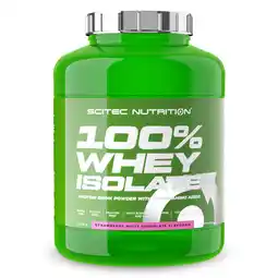 Decathlon 100% Wei-isolaat - 1816 g Aardbei Witte Chocolade Scitec Nutrition aanbieding