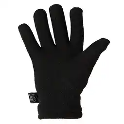 Decathlon Heatkeeper Kinder Thermo Handschoenen Thinsulate/Fleece Zwart aanbieding