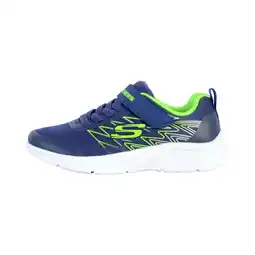 Decathlon Sportschoenen Kind Skechers Microspec Texlor Marineblauw aanbieding