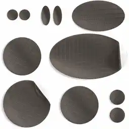 Decathlon Reparatiepleisters voor donsjacks | regenjassen (antracietbruin) aanbieding