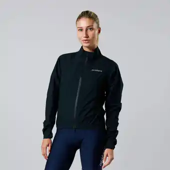 Decathlon Professional Regenjack dames waterdicht ademend fietsjack wielrennen aanbieding