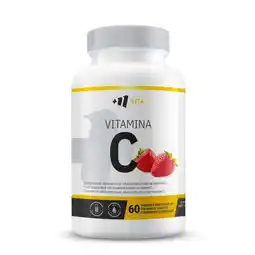 Decathlon Vitamine C 1000 mg kauwbaar - 60 tabletten Acid Strawberry MM Supplements aanbieding