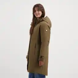 Decathlon Ginser Dames - 3-in-1 Parka - Waterdicht - Bruin aanbieding
