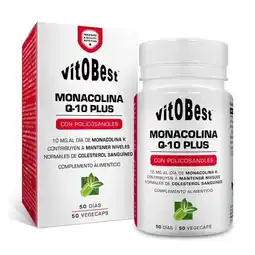 Decathlon Monacolina Q10 Plus - 50 Plantaardige capsules VitoBest aanbieding