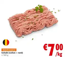 Colruyt Gehakt (varken + rund) aanbieding
