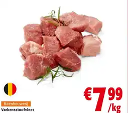 Colruyt Varkensstoofvlees aanbieding