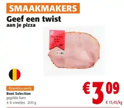 Colruyt Boni Selection gegrilde ham aanbieding