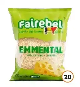 Colruyt Fairebel geraspte emmentaler 200 g aanbieding