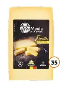 Colruyt Meule du Plateau Fruité blok ± 250 g aanbieding