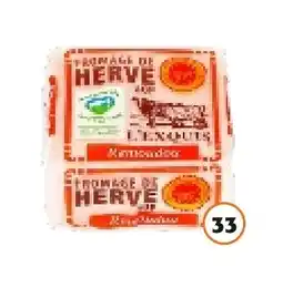 Colruyt Herve L’Exquis Remoudou 200 g aanbieding