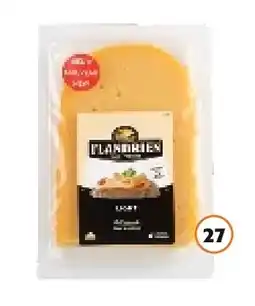 Colruyt Flandrien light sneetjes 200 g aanbieding