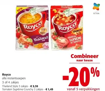 Colruyt Royco Thailand Style 3 zakjes aanbieding