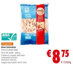 Colruyt Boni Selection Party Scampi Klein aanbieding