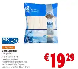 Colruyt Boni Selection pladijsfilets aanbieding