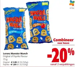 Colruyt Lorenz Monster Munch Original aanbieding