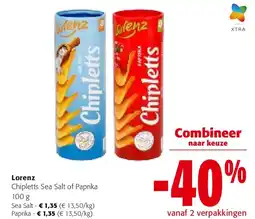 Colruyt Lorenz Sea Salt aanbieding