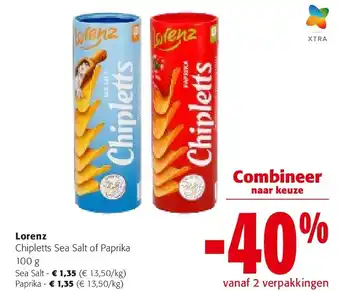 Colruyt Lorenz Sea Salt aanbieding