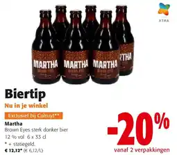 Colruyt Martha Brown Eyes sterk donker bier aanbieding
