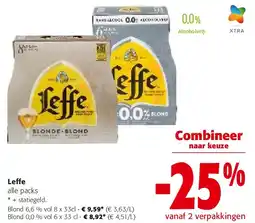 Colruyt Leffe Blond 6,6 % vol 8 x 33cl aanbieding