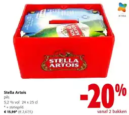 Colruyt Stella Artois pils aanbieding