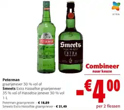 Colruyt Peterman graanjenever aanbieding