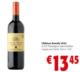 Colruyt Château Branda 2022 aanbieding