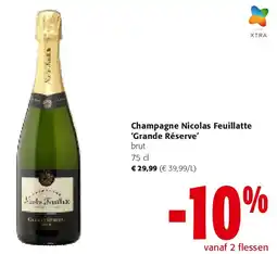Colruyt Champagne Nicolas Feuillatte ‘Grande Réserve’ aanbieding