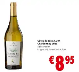 Colruyt Côtes du Jura A.O.P. Chardonnay 2023 aanbieding