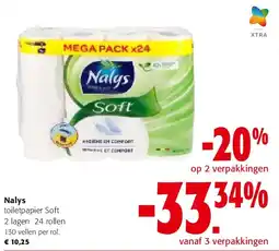 Colruyt Nalys toiletpapier Soft aanbieding