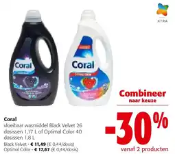 Colruyt Coral Black Velvet aanbieding