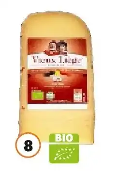 Colruyt Vieux Liège Bio harde kaas ± 250 g aanbieding