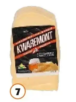 Colruyt Kwaremont gerijpt met bier blok ± 220 g aanbieding