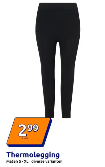Action Thermolegging aanbieding