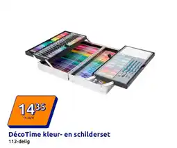 Action DécoTime kleur- en schilderset aanbieding