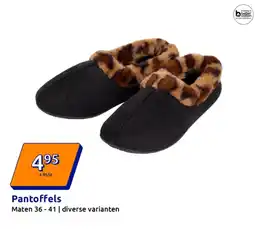 Action Pantoffels aanbieding