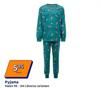 Action Pyjama aanbieding