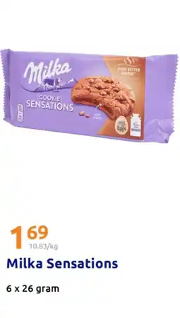 Action Milka Sensations aanbieding