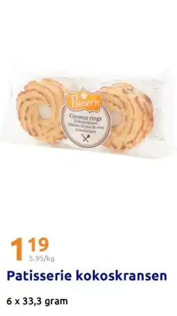 Action Patisserie kokoskransen aanbieding